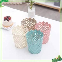 Giỏ nhựa hoa văn đựng đồ họa tiết sao cỡ lớn, bé các màu 3080-3079 Song Long