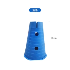 Set bộ 8 chóp nón 4 gậy ( chóp cao 30cm) chóp vận động mầm non - tiểu học