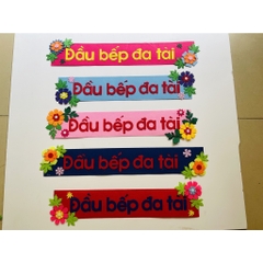 Tên góc Tiêu đề các góc chủ đề lớp học mầm non vải dạ nỉ