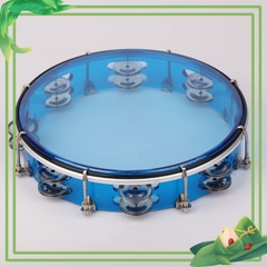 Trống Gõ Bo 28cm Tambourine LẮC TAY VUI NHỘN, ÂM THANH SÔI ĐỘNG