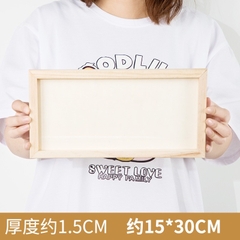 Khung ảnh Vintage khung tranh không kính bằng gỗ thông trang trí STEAM mầm non tiểu học