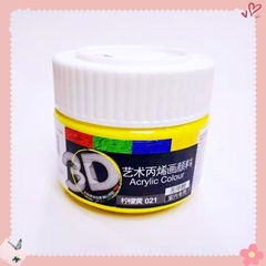Màu acrylic 3D 300ml , màu vẽ mỹ thuật trên vải mọi chất liệu