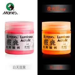 Màu Acrylic Phản Quang Màu Dạ Quang Phát Sáng vẽ tranh sáng tạo mầm non 50ML