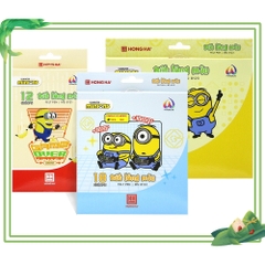 Bút lông màu Hồng Hà bút lông màu vẽ làm quà tặng Minions (12/18/24 màu) - 8121/8122/8123