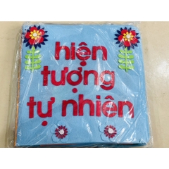 sách vải gồm 10 chủ đề mầm non - KPKH được làm bằng thủ công hanmade mầm non