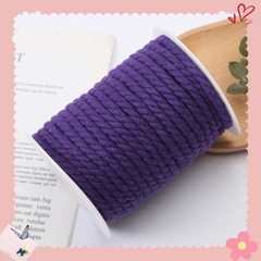 Dây thừng màu 5mm x 25 mét làm thủ công trang trí, handmade, decor, dây treo kệ mầm non