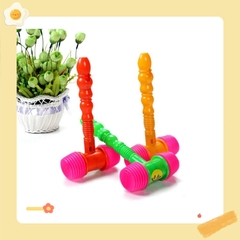 Búa Đồ Chơi Trẻ Em Gõ Hơi 2 Đầu Giáo Cụ Dạy Học Cho Bé size nhỏ - Đồ chơi âm thanh
