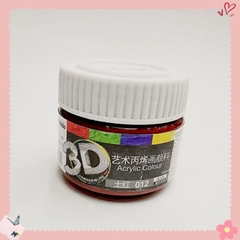 Màu acrylic 3D 300ml , màu vẽ mỹ thuật trên vải mọi chất liệu