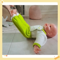 Búp bê bé trai sơ sinh đáng yêu bông mềm cao 50 cm có tiếng âm thanh cười