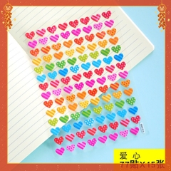 Combo 10 tờ Dán Sticker phần thưởng cho học sinh mầm non - tiểu học
