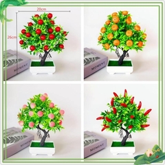 Cây quả chơi góc mầm non trang trí lớp học