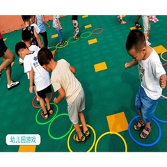 Vòng dẹt nhựa ABS tập chiến thuật trong huấn luyện thể thao,trò chơi team building  ( mầmnon - tiểu học)