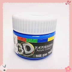 Màu acrylic 3D 300ml , màu vẽ mỹ thuật trên vải mọi chất liệu
