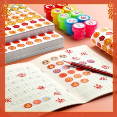 Combo 10 tờ Dán Sticker phần thưởng cho học sinh mầm non - tiểu học