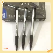 Set12 Bút Bi Deli Q29-BL Nét 0.7mm màu xanh, đen