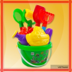 Đồ chơi xô đi biển, chơi cát HT3011 an toàn cho bé