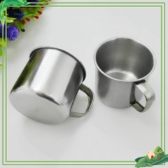 Ca uống nước inox 7cm có quai Inox 304 dùng cho trường học mầm non - tiểu học
