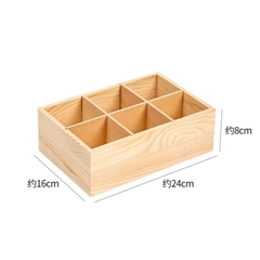 Đồ dùng Giáo cụ Montessori - Khay gỗ đựng đồ dùng trang trí nhà cửa