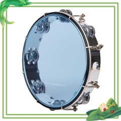 Trống Gõ Bo 28cm Tambourine LẮC TAY VUI NHỘN, ÂM THANH SÔI ĐỘNG