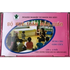 Bộ đồ học toán 3 - 4 - 5 tuổi theo chủ đề dành cho giáo viên mầm non