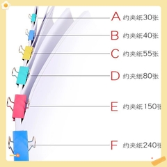 Kẹp bướm shanghui - Stacom -Cỡ: 15mm, 19mm,25mm,32mm,41mm,51mm nhiều màu
