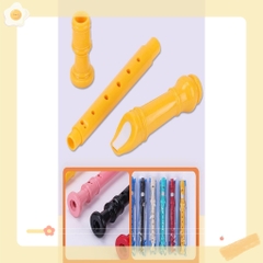 Sáo học nhạc học sinh,sáo dọc Recorder 8 lỗ DHS rẻ,đẹp kèm que vệ sinh,túi đựng ( hàng loại 1)