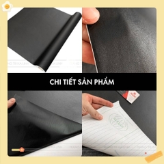 Decal viết bảng Đen -  Decal đen nhám dán tường làm bảng viết phấn chống nước