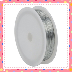 dây thép 50m mỏng, kẽm xi mềm, kẽm màu làm hoa giả, hoa len, hoa giấy, cây kim tiền0.4mm