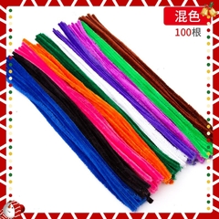 Kẽm nhung nhiều màu, kẽm lông bó  sợi làm hoa trang trí đồ thủ công sáng tạo