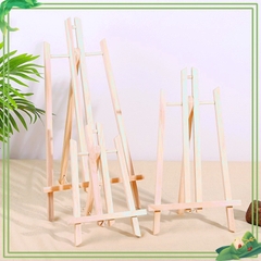 Giá vẽ tranh để bàn mini - Dụng cụ vẽ tranh bằng gỗ ( loại có dây)
