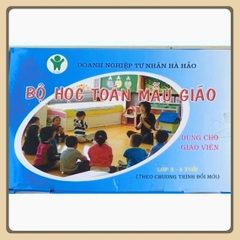 Bộ đồ học toán 3 - 4 - 5 tuổi theo chủ đề dành cho giáo viên mầm non