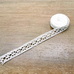 Ren Chỉ Trắng Trang Trí  diềm khung sản phẩm Handmade - Steam mầm non set 5 mét/1 cuộn