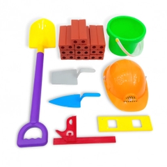 Đồ chơi  xây dựng,dụng cụ lao động đồ chơi mầm non HT7882 ( Hàng Viêt nam)