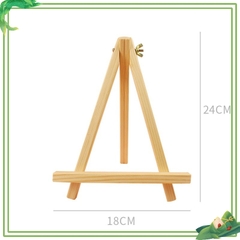 Giá kệ trưng bày trang trí tranh bằng gỗ mini deco sản phẩm