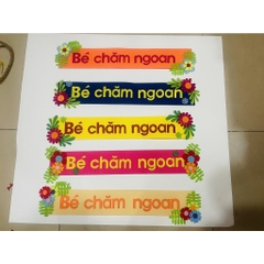 Tên góc Tiêu đề các góc chủ đề lớp học mầm non vải dạ nỉ