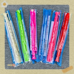 Sáo học nhạc học sinh,sáo dọc Recorder 8 lỗ DHS rẻ,đẹp kèm que vệ sinh,túi đựng ( hàng loại 1)