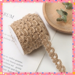 Dây gai  bện nghệ thuật handmade đóng gói quà tặng hoa trang trí nơ ruy băng làm thủ công