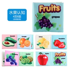 Sách vải  kích thích thị giác với nhiều chủ đề bằng tiếng anh giúp bé vừa học vừa chơi