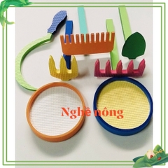 Bộ đồ nghề xốp làm bằng thủ công mầm non ( chủ đề nghề nghiệp)