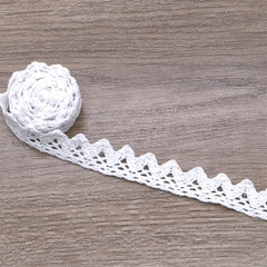 Ren Chỉ Trắng Trang Trí  diềm khung sản phẩm Handmade - Steam mầm non set 5 mét/1 cuộn