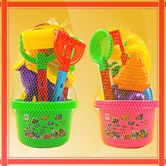 Đồ chơi xô đi biển, chơi cát HT3011 an toàn cho bé