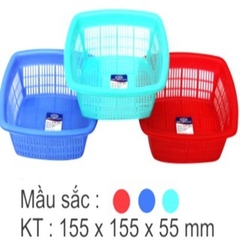 Combo 10 rổ vuông nhỏ mầm non