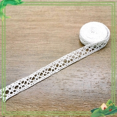 Ren Chỉ Trắng Trang Trí  diềm khung sản phẩm Handmade - Steam mầm non set 5 mét/1 cuộn