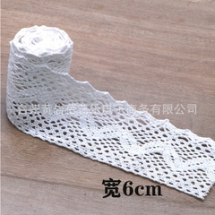 Ren Chỉ Trắng Trang Trí  diềm khung sản phẩm Handmade - Steam mầm non set 5 mét/1 cuộn