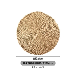 Phên tròn thừng đay Trang Trí  deco làm handmade chụp sản phẩm Làm Phụ Kiện dây thừng