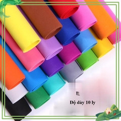 Mút xốp eva khổ 46x130cm dày 10 ly làm thủ công mô hình mầm non