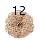 Nơ Vải bố handmade trang trí quà tặng lễ hội, Steam mầm non ( Combo 5 cái)