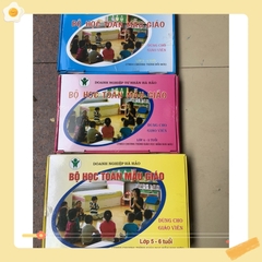 Bộ đồ học toán theo chủ đề dành cho trẻ mầm non độ tuổi ( 3 -4 - 5 tuổi)