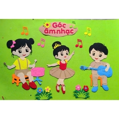 Tổng hợp - Góc mầm non steam pha nỉ  trang trí lớp học mầm non theo (mẫu to đẹp)