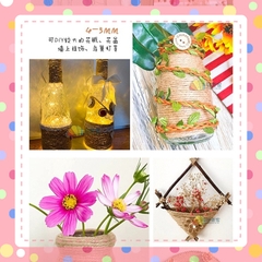 Dây thừng dây đay, dây thừng gai  làm handmade thủ công trang trí